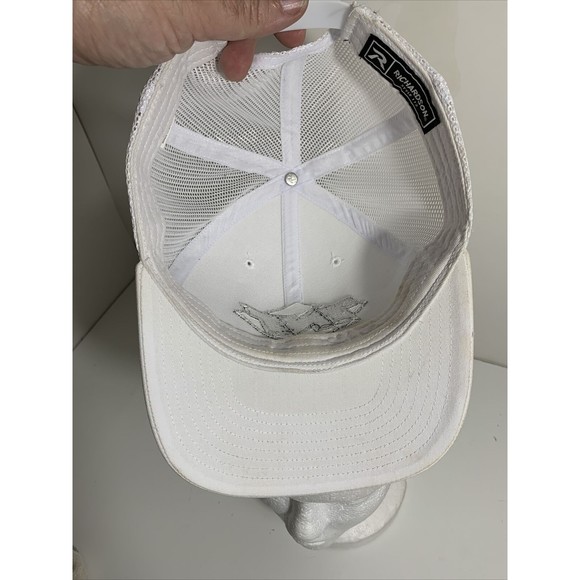 TNT turner Network Television White Mesh Trucker Cap Hat One Size Snapback - Picture 9 of 12